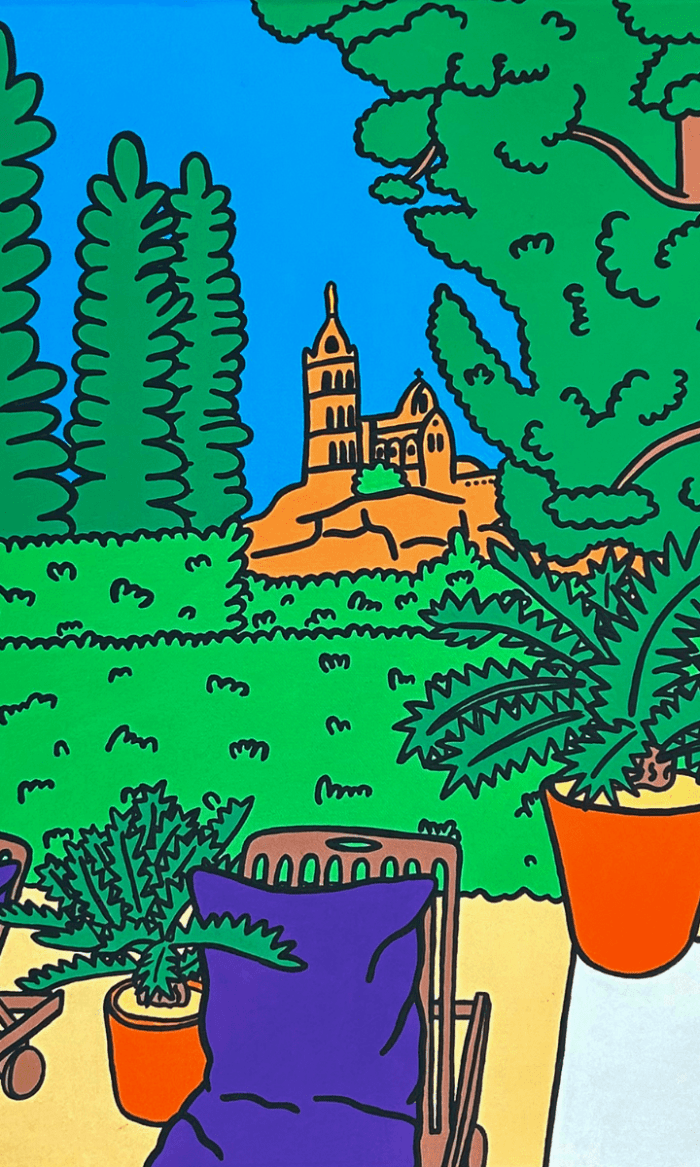 Vue Notre dame de la Garde